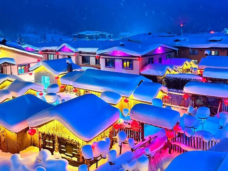 หมู่บ้านหิมะ (Snow Town)