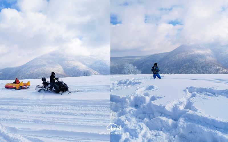 Harbin Private Package Snow Valley กิจกรรมสโนว์โมบิล เขาอู้ซงหลิง